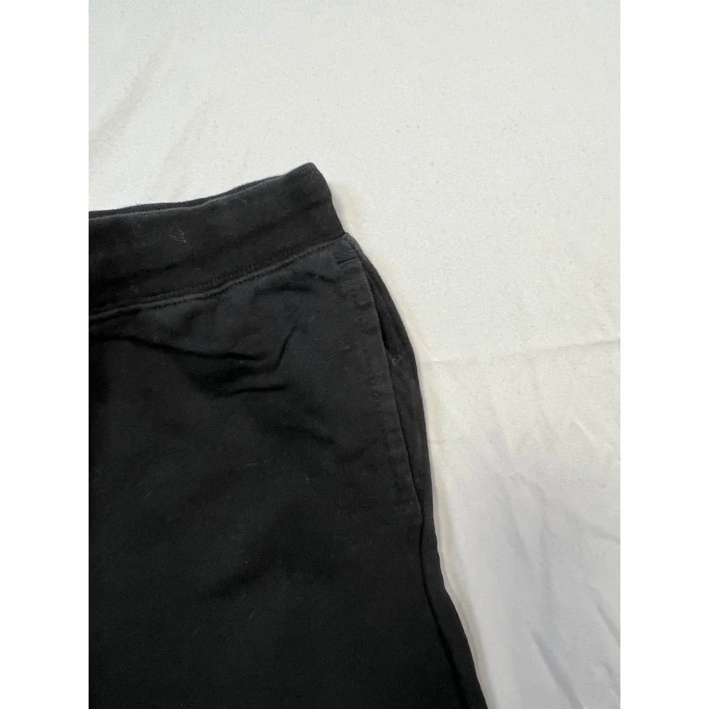 GAP Kids S Black Athletic Shorts Drawstring Logo Comfort Play Everyday Casual J7